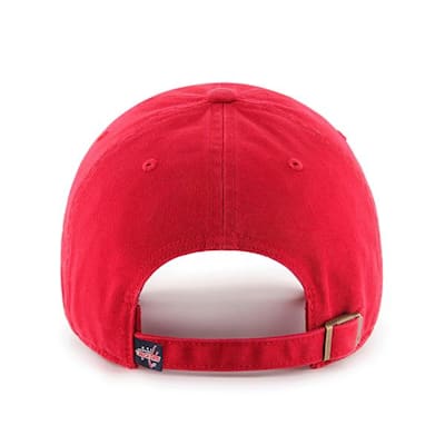 Back (47 Brand Capitals Clean Up Cap - Red)