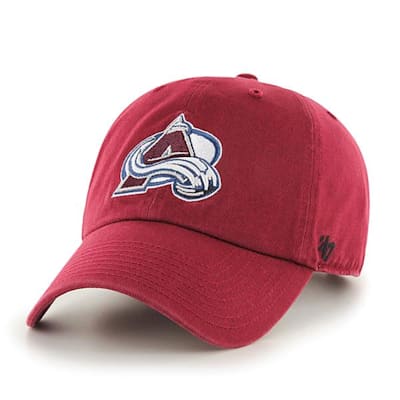 Front (47 Brand Avalanche Clean Up Cap - Cardinal Red)