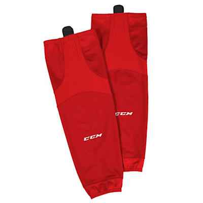 Red (CCM SX6000 Practice Sock - Senior)