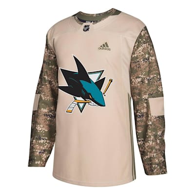 San jose sharks military jersey online