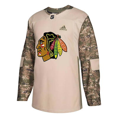 Blackhawks discount camo jersey