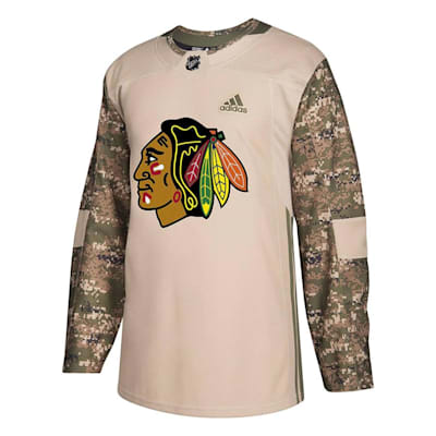 adidas Chicago Blackhawks Camo Military Appreciation Team