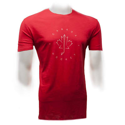 Red (Pure Hockey Pure Hockey Canadian Pride Tee - Red - Adult)