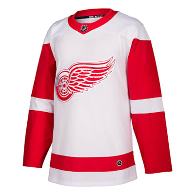 Red wings jersey authentic clearance