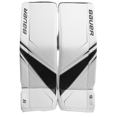 White/Black (Bauer Supreme S29 Goalie Leg Pads - Senior)