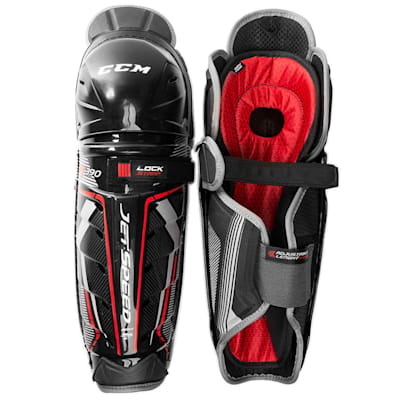  (CCM JetSpeed FT390 Hockey Shin Guards - Senior)