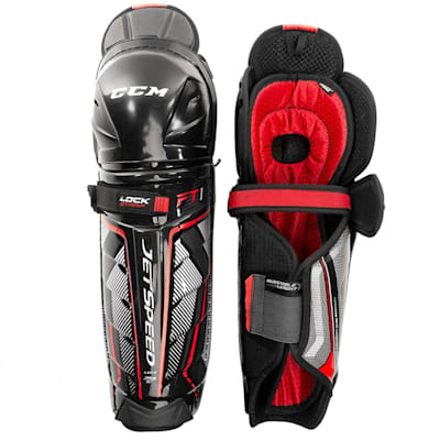  (CCM JetSpeed FT1 Hockey Shin Guards - Junior)