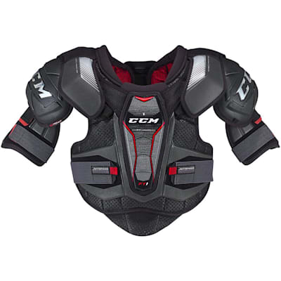 Front (CCM JetSpeed FT1 Hockey Shoulder Pads - Junior)