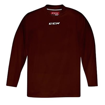Front (CCM 5000 Practice Jersey - Maroon - Junior)