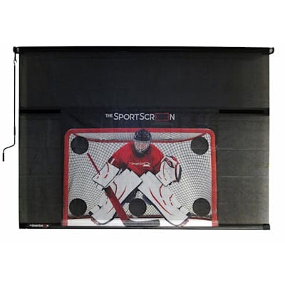 With Target (The SportScreen 10FT Manual Screen w/ Target)