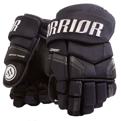 Navy (Warrior Covert QRE3 Hockey Gloves - Junior)