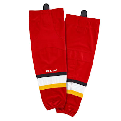 CCM SX8000 Game Sock Calgary Flames Senior Pure Hockey Equipment