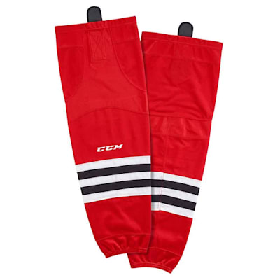  (CCM SX8000 Game Sock - Chicago Blackhawks - Child)