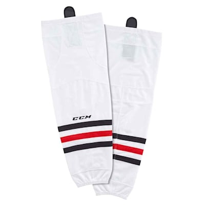  (CCM SX8000 Game Sock - Chicago Blackhawks - Child)