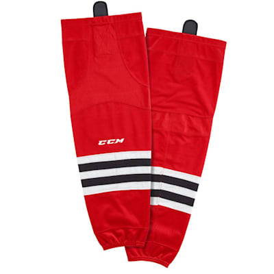 Home (CCM SX8000 Game Sock - Chicago Blackhawks - Intermediate)