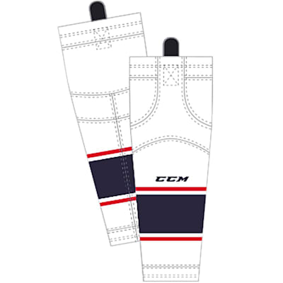 Away (CCM SX8000 Game Sock - Columbus Blue Jackets - Senior)