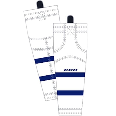 Away/White (CCM SX8000 Game Sock - Toronto Maple Leafs - Junior)