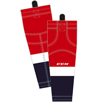 Home/Dark (CCM SX8000 Game Sock -Washington Capitals - Youth)