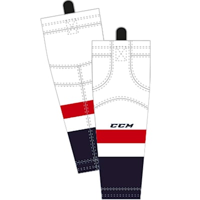Away/White (CCM SX8000 Game Sock -Washington Capitals - Junior)