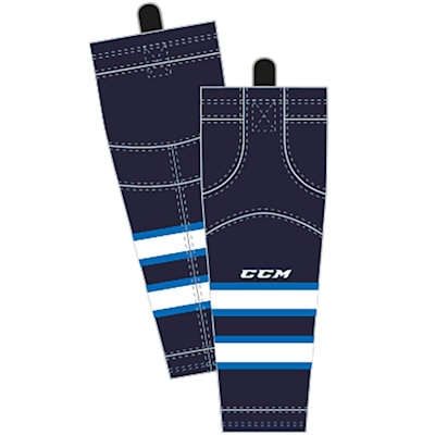 Home/Dark (CCM SX8000 Game Sock - Winnipeg Jets - Youth)