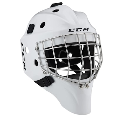 White (CCM 1.5 Goalie Mask - Senior)