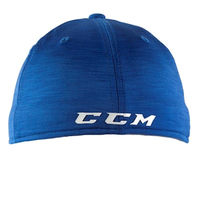 Blue/White Back (CCM Tech Structured Flex Fit Hat - Adult)