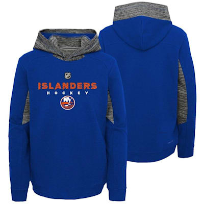 Front and Back (Outerstuff Hyper Physical Hoodie - New York Islanders - Youth)
