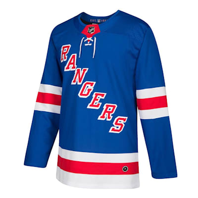 Front (Adidas New York Rangers Authentic NHL Jersey - Home - Adult)