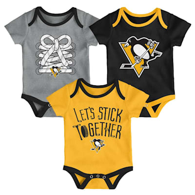 Outerstuff Hockey Pro Team Onesie - Pittsburgh Penguins - Infant