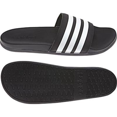  (Adidas Comfort Shower Slide - Black - Senior)
