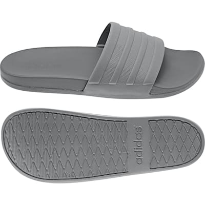  (Adidas Comfort Shower Slide - Grey - Senior)