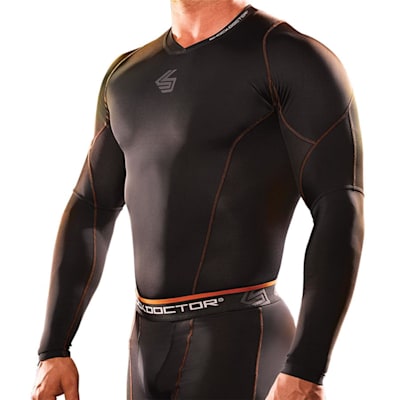  (Shock Doctor SVR Recovery Compression Long Sleeve Shirt - Adult)
