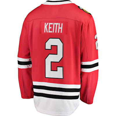 Reebok Duncan Keith Chicago Blackhawks NHL Hockey Jersey Black