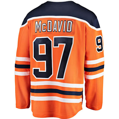 Connor McDavid Edmonton Oilers Reverse Retro Fanatics Jersey