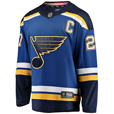 No27 Alex Pietrangelo Blue Home Authentic Stitched Jersey