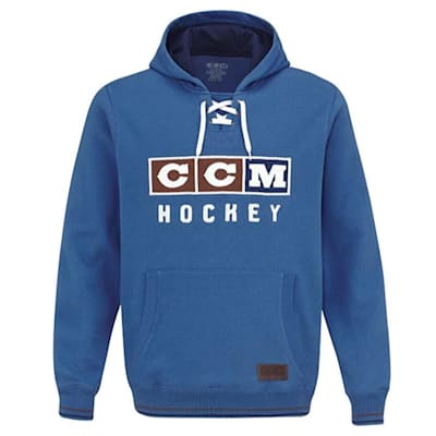 Ccm hoodie with laces hot sale