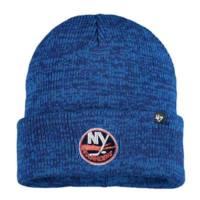 47 Brand Brain Freeze Cuff Knit Hat - New York Islanders | Pure Hockey ...