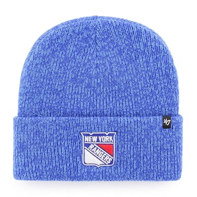  (47 Brand Brain Freeze Cuff Knit Hat - New York Rangers)