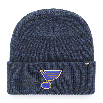 47 Brand Brain Freeze Cuff Knit Hat - St. Louis Blues | Pure Hockey ...