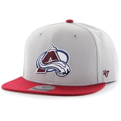 47 Brand Colorado Avalanche Sure Shot Two Tone Snapback Cap - Adult