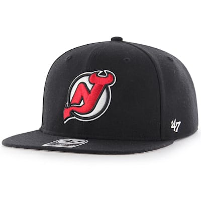 CCM Flat Brim Snapback Hockey Hat - New Jersey Devils