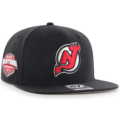 47 Brand New Jersey Devils Sure Shot Captain Snapback Cap