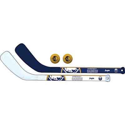  (Franklin NHL Mini Hockey Stick Set - Buffalo Sabres)