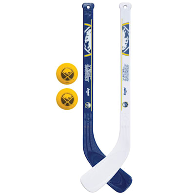  (Franklin NHL Mini Hockey Stick Set - Buffalo Sabres)