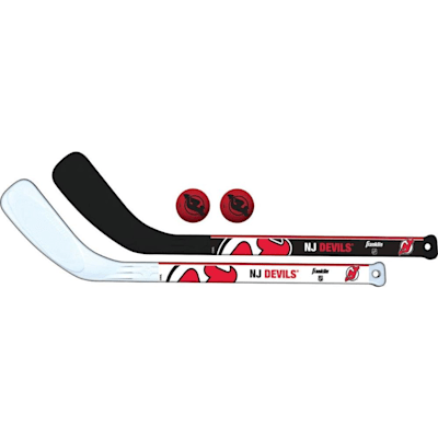  (Franklin NHL Mini Hockey Stick Set - New Jersey Devils)