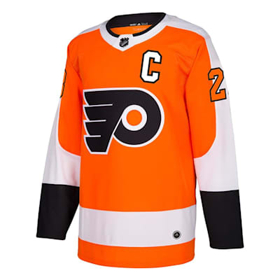 Front (Adidas Philadelphia Flyers Claude Giroux Authentic NHL Jersey - Home - Adult)
