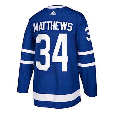 Back (Adidas Toronto Maple Leafs Auston Matthews Authentic NHL Jersey - Adult)