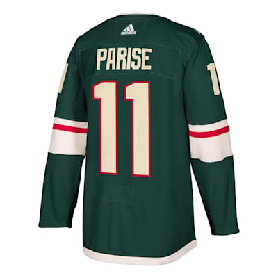 Back (Adidas Minnesota Wild Zach Parise Authentic NHL Jersey - Home - Adult)