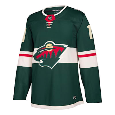 Front (Adidas Minnesota Wild Zach Parise Authentic NHL Jersey - Home - Adult)