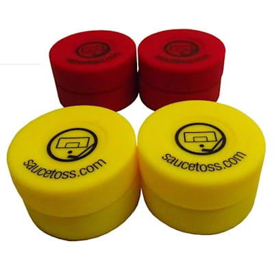 8 Pucks (4 Pucks per Color) (Powering Athletics Sauce Toss Pro)